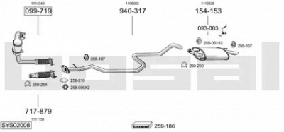 BOSAL sys02008 -
