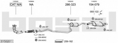 BOSAL sys02011 -