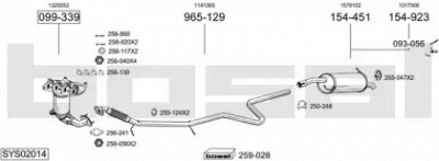 BOSAL sys02014 -