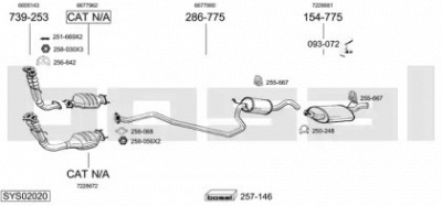 BOSAL sys02020 -  