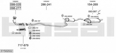 BOSAL sys02022 -