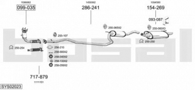 BOSAL sys02023 -