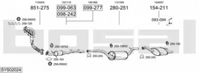 BOSAL sys02024 -