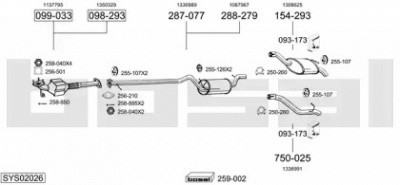 BOSAL sys02026 -