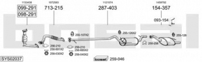 BOSAL sys02037 -