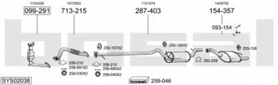 BOSAL sys02038 -