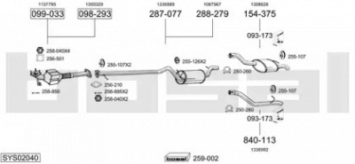 BOSAL sys02040 -
