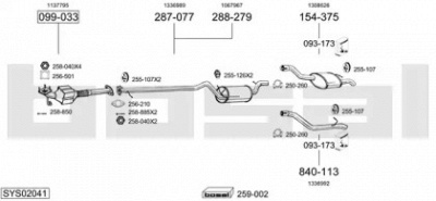 BOSAL sys02041 -