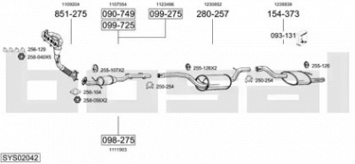 BOSAL sys02042 -