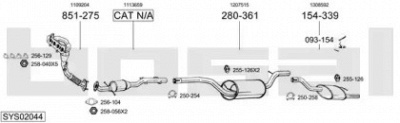 BOSAL sys02044 -