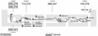 BOSAL sys02046 -