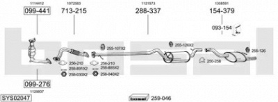 BOSAL sys02047 -