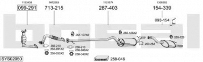 BOSAL sys02050 -  