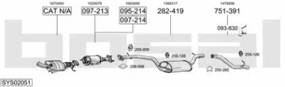 BOSAL sys02051 -