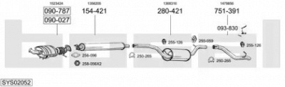 BOSAL sys02052 -