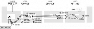 BOSAL sys02057 -