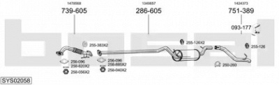BOSAL sys02058 -