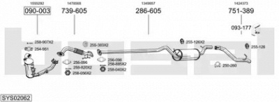 BOSAL sys02062 -  