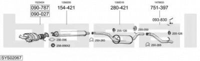 BOSAL sys02067 -