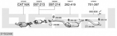 BOSAL sys02068 -  