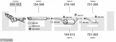 BOSAL sys02069 -