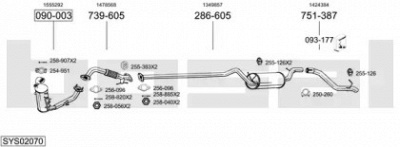 BOSAL sys02070 -