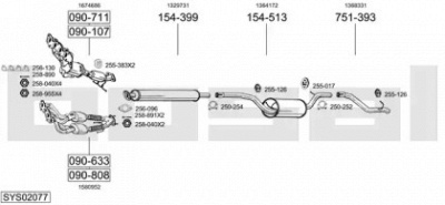 BOSAL sys02077 -
