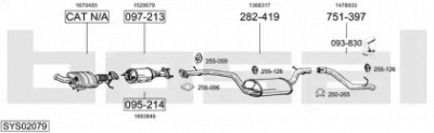 BOSAL sys02079 -