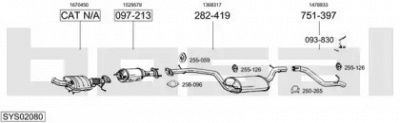 BOSAL sys02080 -
