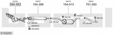 BOSAL sys02081 -