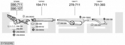 BOSAL sys02082 -