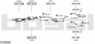 BOSAL sys02084 -