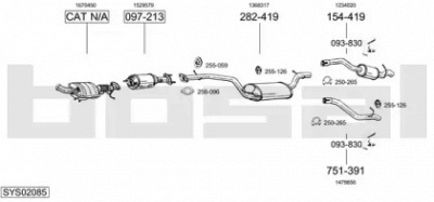 BOSAL sys02085 -