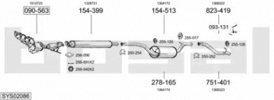 BOSAL sys02086 -