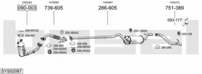 BOSAL sys02087 -