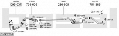 BOSAL sys02088 -