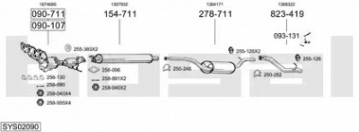 BOSAL sys02090 -  