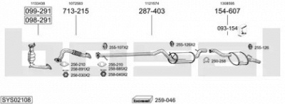 BOSAL sys02108 -