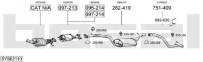BOSAL sys02110 -  