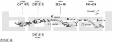 BOSAL sys02112 -  