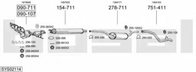 BOSAL sys02114 -
