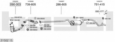 BOSAL sys02115 -