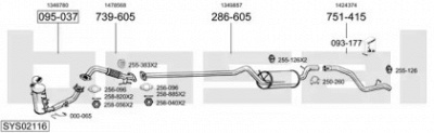 BOSAL sys02116 -