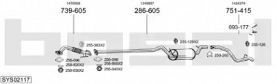 BOSAL sys02117 -