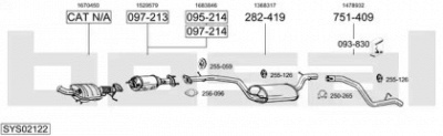 BOSAL sys02122 -