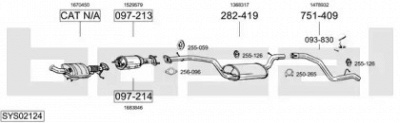BOSAL sys02124 -