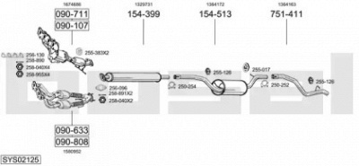 BOSAL sys02125 -