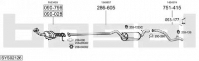BOSAL sys02126 -
