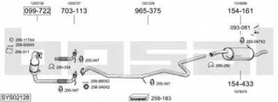 BOSAL sys02128 -