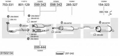 BOSAL sys02134 -